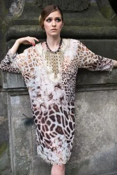 Model on berlin bridge Stock Photos