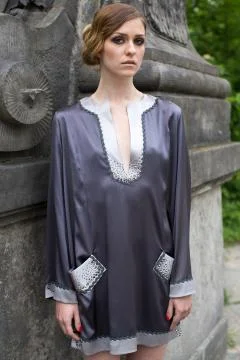 Model on berlin bridge Stock Photos