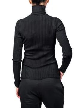 Model in black sweater Stock Photos