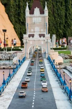 A model bridge Stock Photos