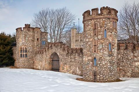 Model castle Stock Photos