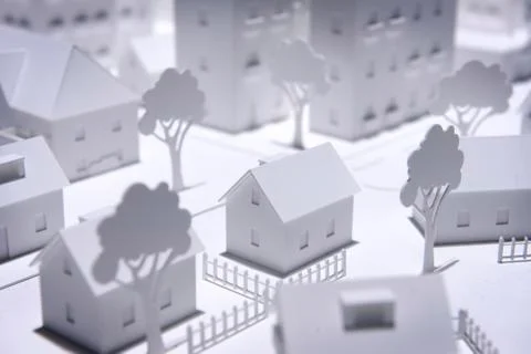 Model city Stock Photos