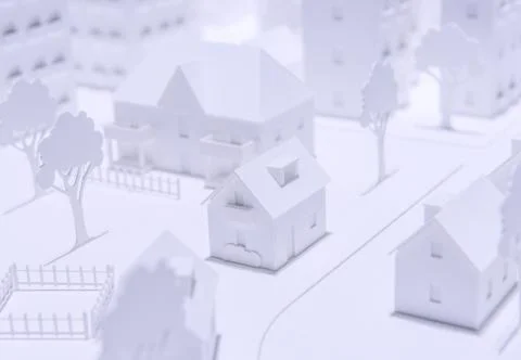 Model city Stock Photos