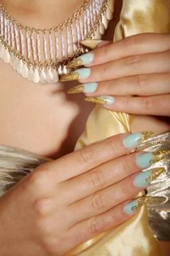 Model in Cleopatra style Stock-Fotos