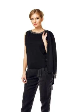 Model in clothing Stock-Fotos