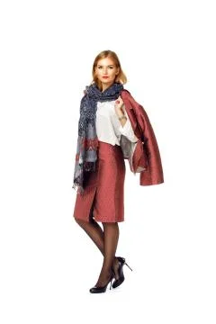 Model in clothing Stock Photos