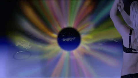 Model Dancer Stock Footage 128312438