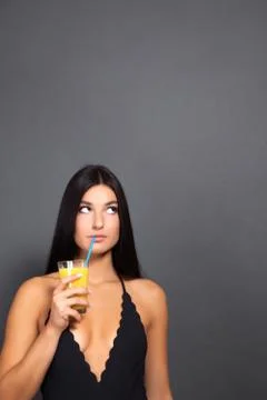 Model on Diet Foto stock