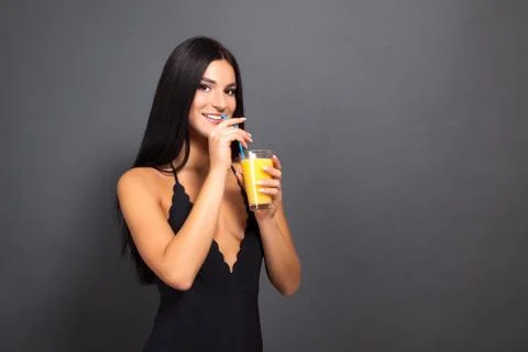 Model on Diet Stock Photos