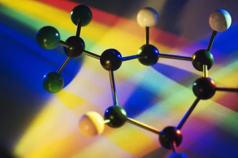 Model of DNA structure Stock Photos