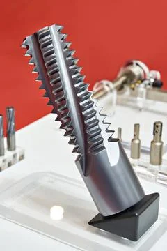 Model of drilling bit for threading Stock Photos