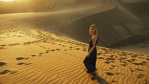 Model of the dunes Stock Footage 106187494