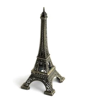 Model of the Eiffel Tower 스톡 사진