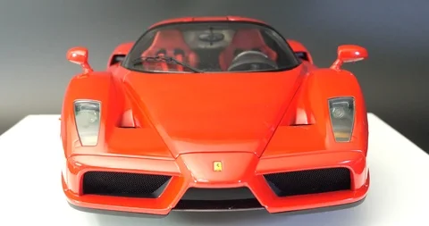 Model Enzo Ferrari front wheel set Stock Footage 115370024