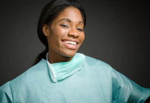 Model expressing positivity Stock Photos