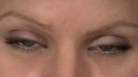 Model Eyes - Closeup 動画素材 331308