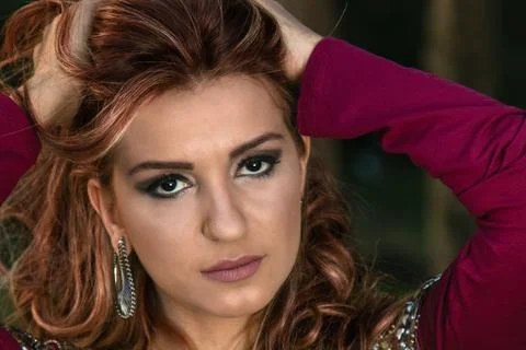 Model eyes Stock Photos