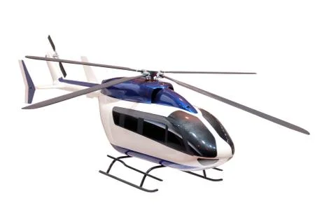 Model of a helicopter Foto stock