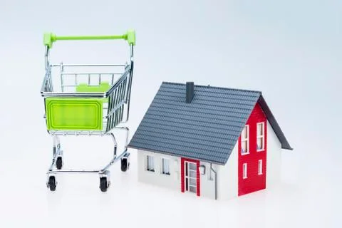 Model house concept Stock Photos