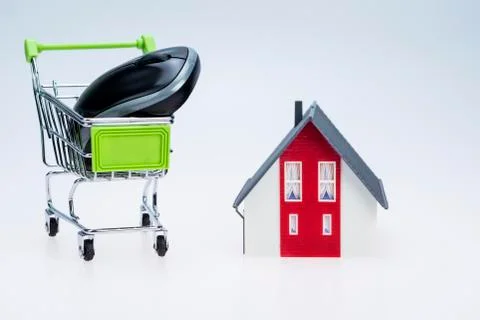 Model house concept Stock Photos