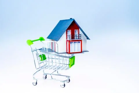 Model house concept Stock Photos