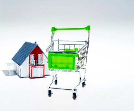 Model house concept Stock Photos