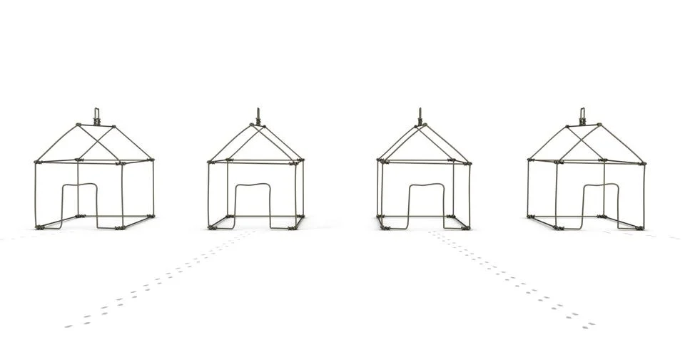 Model house Stock Photos