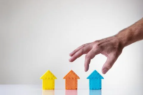 Model house Stock Photos