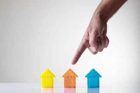 Model house Stock Photos