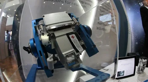 A model of human customization to  low gravity 스톡 동영상 56192083