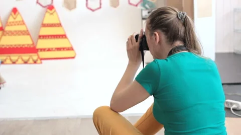 Model in indian accessories posing to camera Stock Footage 65367692