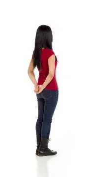 Model isolated from behind Stock Photos