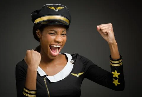 Model isolated cheerful Stock Photos