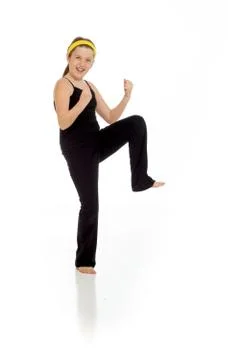 Model isolated cheerful Stock Photos