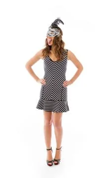 Model isolated on plain background face sticking tongue out Stock Photos