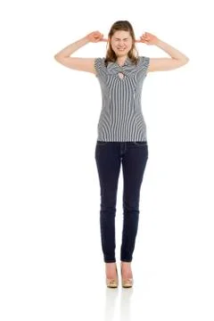 Model isolated plugin hears Stock Photos