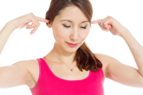 Model isolated plugin hears Stock Photos