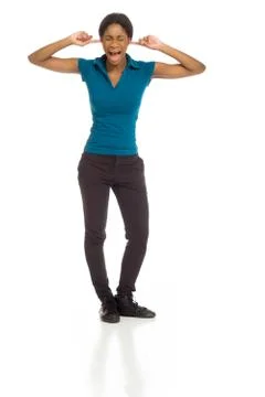 Model isolated plugin hears Stock Photos