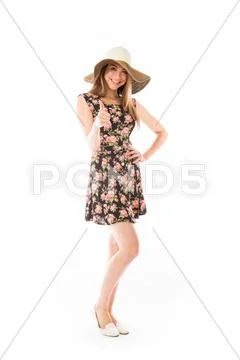Model isolated positive attitude thumbs up Stock Photos