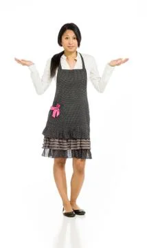 Model isolated puzzled Stock Photos