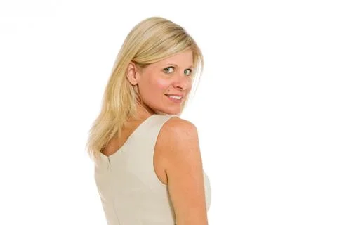 Model isolated turning Stock Photos