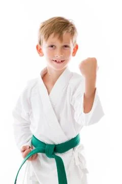 Model isolated on white Stock Photos