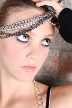 Model with Jewellery Stock Photos