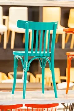 Model of kitchen chair Stock Photos