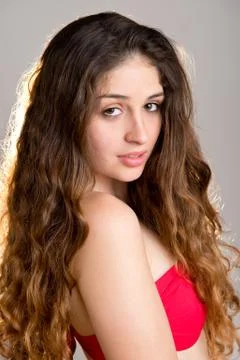 Model Looking at Camera Stock Photos