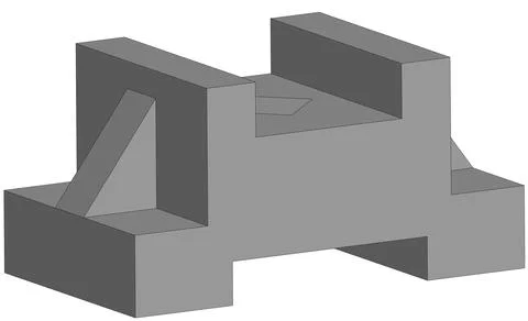 The model is a mechanical dimensional digital production Stock Illustration