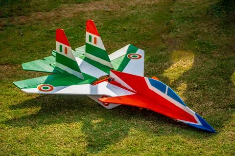 Model of Mig 29 Jet fighter Stock Photos