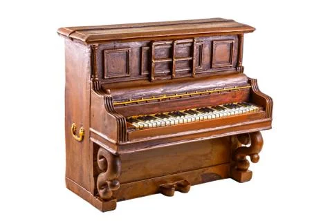 Model of piano Stock Photos