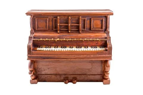 Model of piano Stock Photos