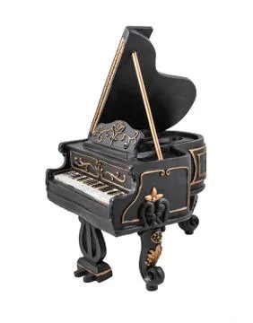 Model of piano Stock Photos
